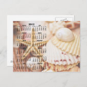 Agenda 2012 - Briefkaart Seashell (Voorkant / Achterkant)