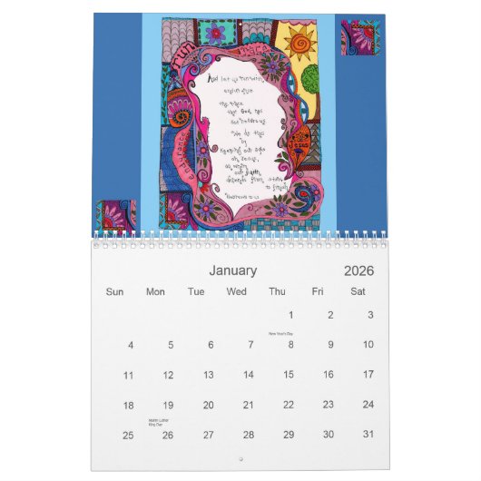 Agenda 2012 Christelijk Kalender (Jan 2026)