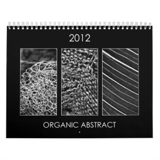 Agenda 2012 - Organic abstract Kalender