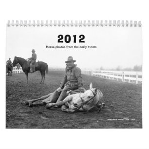 Agenda 2012 - Vroege foto's van paarden uit de jar Kalender