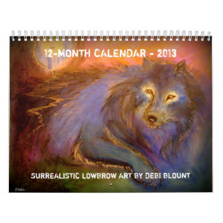 Agenda 2013 "Surrealistische onderbroede artiest" Kalender