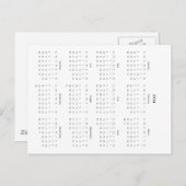 Agenda 2014 briefkaart (Voorkant / Achterkant)