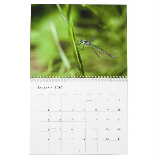 Agenda 2014 Dragonfly en Damselfly Kalender (Jan 2026)
