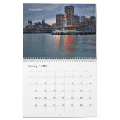 Agenda 2014 | Fuglee Cityscapes van Min Lee | 2pg Kalender (Jan 2026)