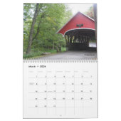 Agenda 2014 van gedekte bruggen kalender (Mar 2026)