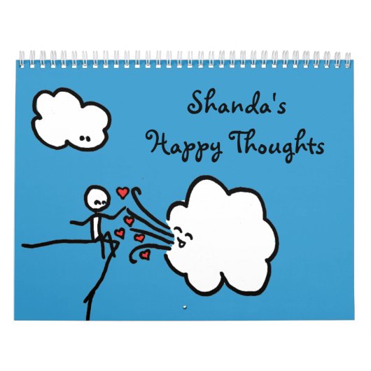 Agenda 2014 van Happy Thoughts voor Shanda Kalender (Hoes)