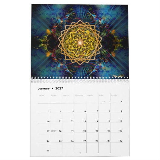 Agenda 2015 kalender (Jan 2027)