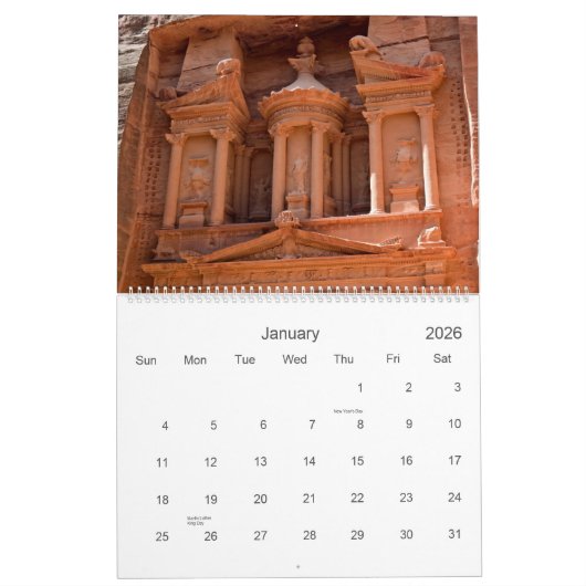 Agenda 2015 Petra Kalender (Jan 2026)