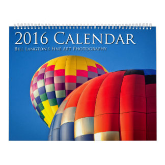 Agenda 2016, Bill Langton's Fine Art-fotografie Kalender