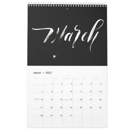 Agenda 2018 kalender (Mar 2027)