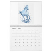 Agenda 2018 - Waterverf paard Kalender (Jan 2026)