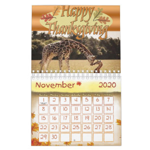 Agenda 2020-Giraffe Kalender