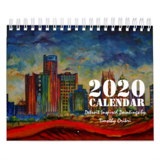 Agenda 2020 (schilderijen geïnspireerd door Detroi Kalender