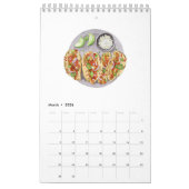 Agenda 2021 van de waterverf kalender (Mar 2026)