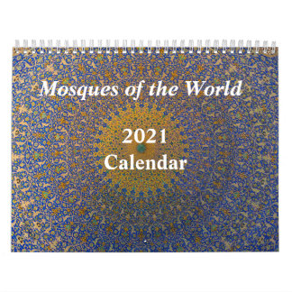 Agenda 2021 voor moskeeën van de wereld kalender