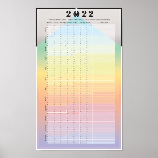 Agenda 2022 - PracticalWoo Moon Poster (Voorkant)