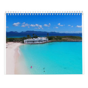Agenda 2023 voor de stranden van Anguilla Kalender