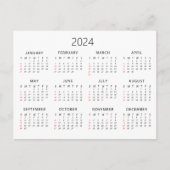 Agenda 2024 briefkaart (Voorkant)