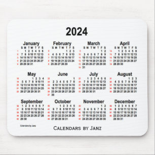 Agenda 2024 Witte 52 weken door Janz Muismat