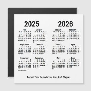 Agenda 2025-2026 van het Witte Schooljaar van Janz