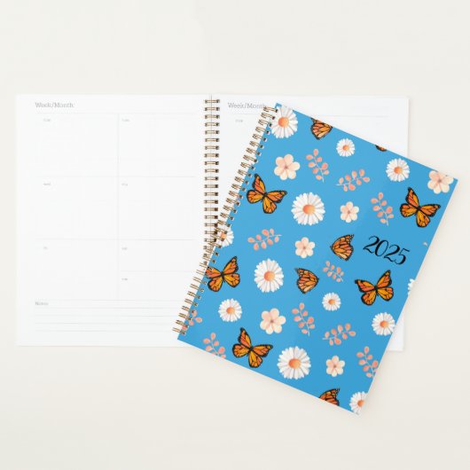 Agenda 2025 Borboletas e Margaridas  (Devant avec enveloppe)