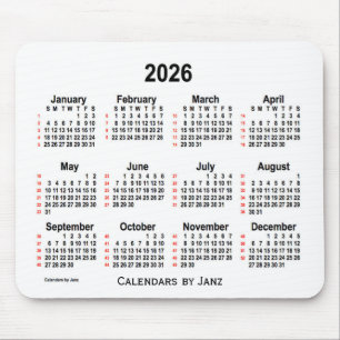 Agenda 2026 Witte 52 weken door Janz Muismat