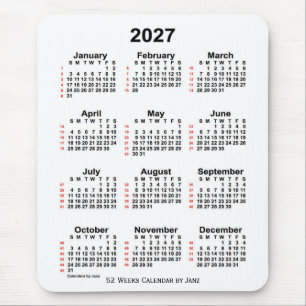 Agenda 2027 Witte 52 weken door Janz Muismat