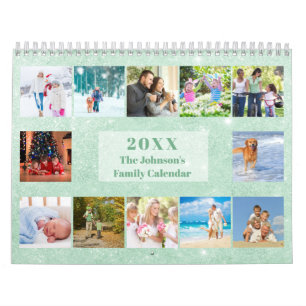 Agenda 3 Foto's per maand en sectie Notities Kalender