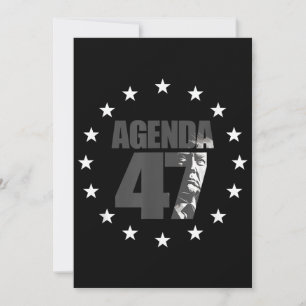 Agenda 47 Patriotistische Trump Herverkiezingscamp Kaart