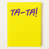 Agenda à couverture rigide (Dos)