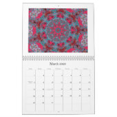 Agenda-Abstract Art-Mandalas Kalender (Mar 2026)