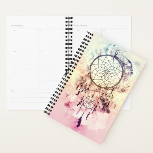 Agenda attrape-rêve (Devant avec enveloppe)