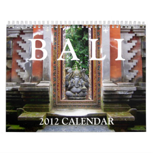 Agenda Bali 2012 Kalender