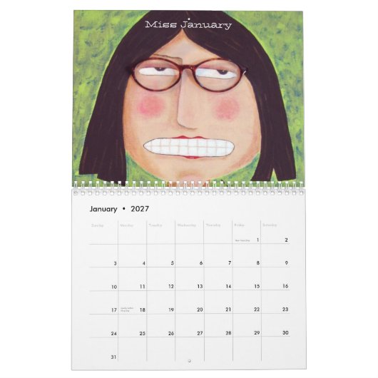 Agenda Biddy Brain 2012 Kalender (Jan 2027)
