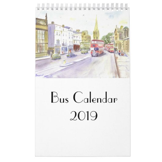 Agenda bus 2019 kalender (Hoes)