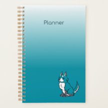 Agenda Chien Turquoise