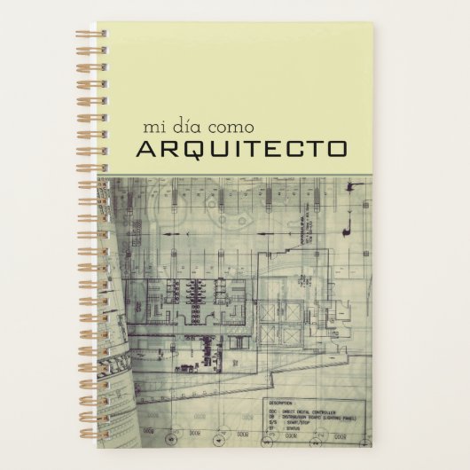 Agenda de Aquitecto (Devant)