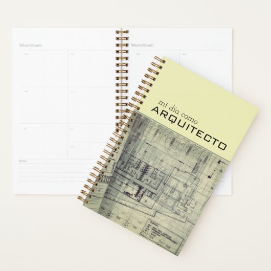 Agenda de Aquitecto (Devant avec enveloppe)