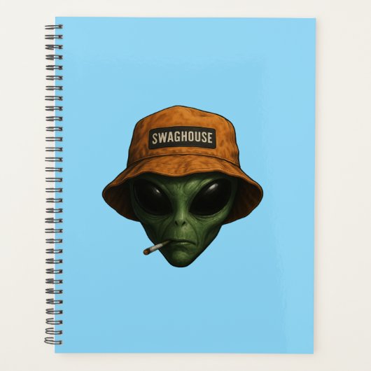 AGENDA DE EXTRATERRESTRE EM DESIGN  (Devant)