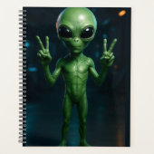 AGENDA Extraterrestre futurista (Devant)