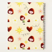 Agenda Fille Fleurie Mignonne (Dos)