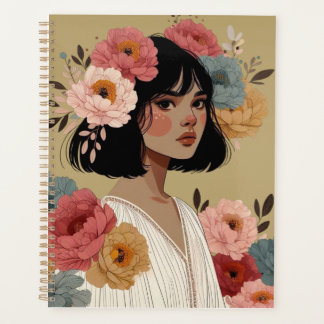 Agenda Flora Mystica – Élégance et poésie florale