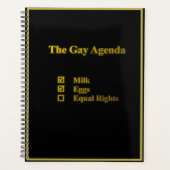 Agenda gay - Equal Right LGBT Planner (Devant)