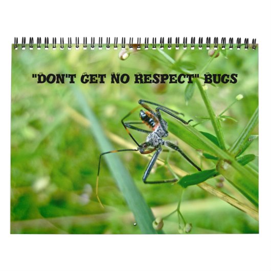 Agenda - Geen respect voor bugs Kalender (Hoes)