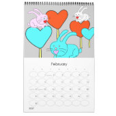 Agenda Happy Bunny Kalender (Feb 2027)