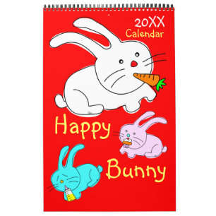 Agenda Happy Bunny Kalender