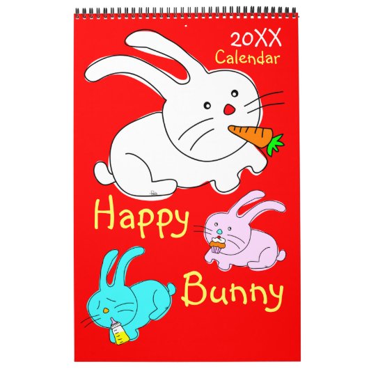 Agenda Happy Bunny Kalender (Hoes)