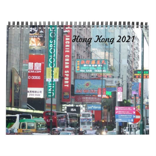 Agenda Hongkong 2021 Kalender (Hoes)