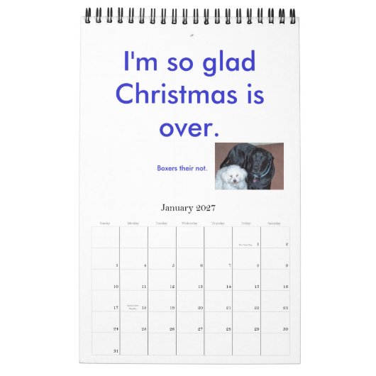 Agenda Kalender (Jan 2027)