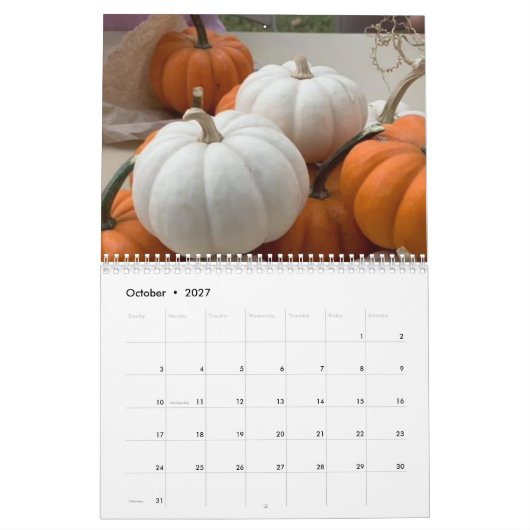 Agenda Kalender (Okt 2027)